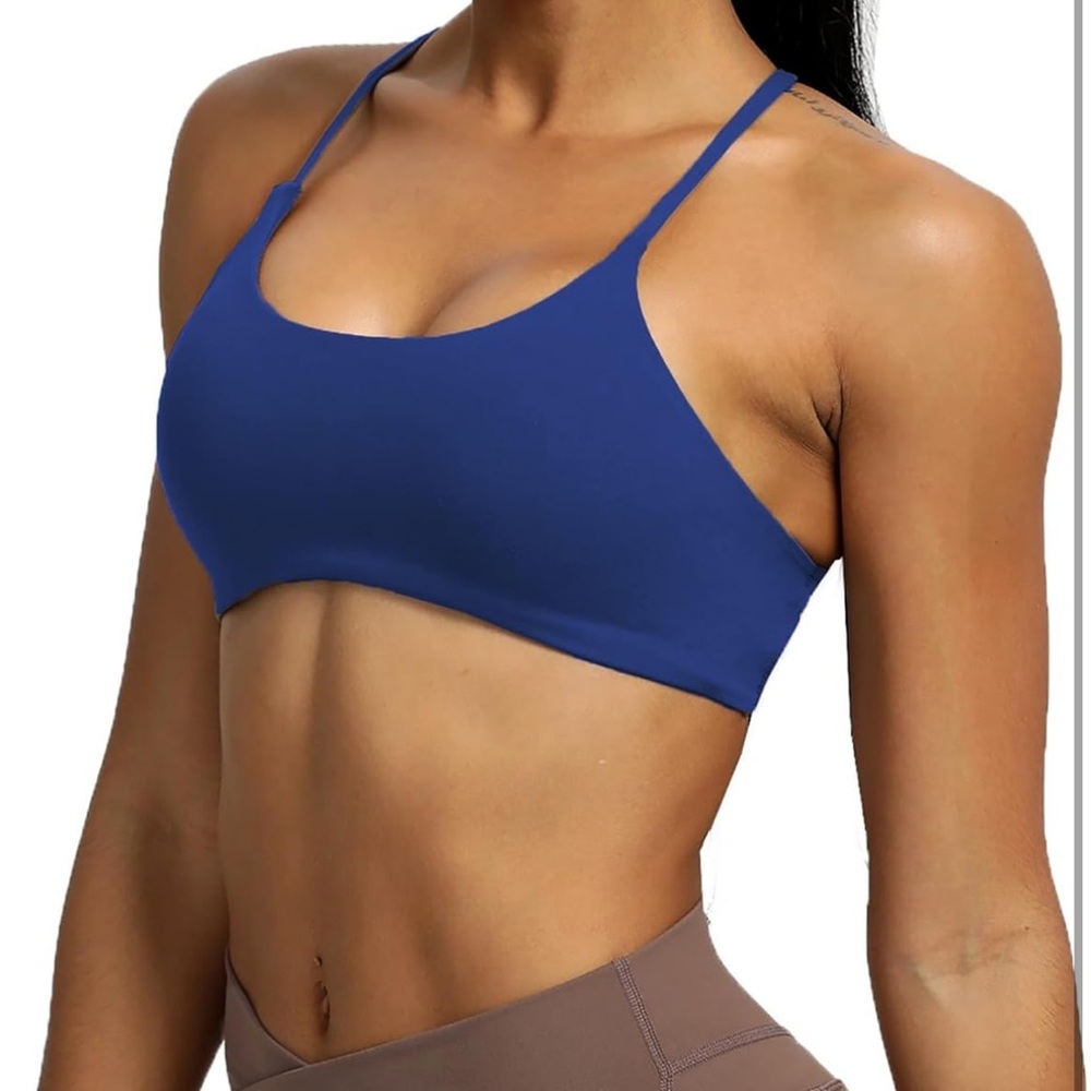 Women's Blue Sports Bra